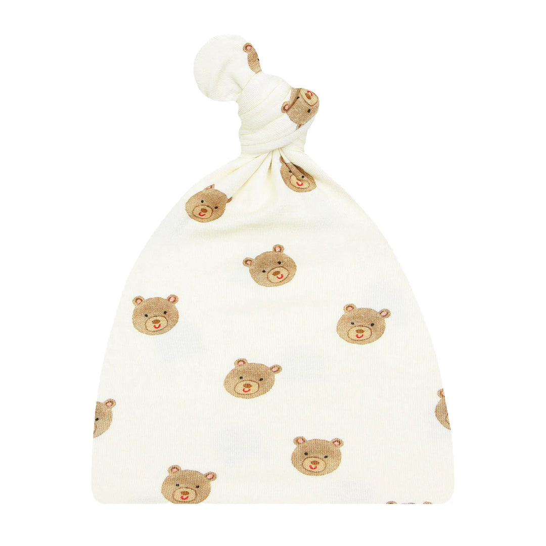 LOU LOU Top Knot Hat • Teddy