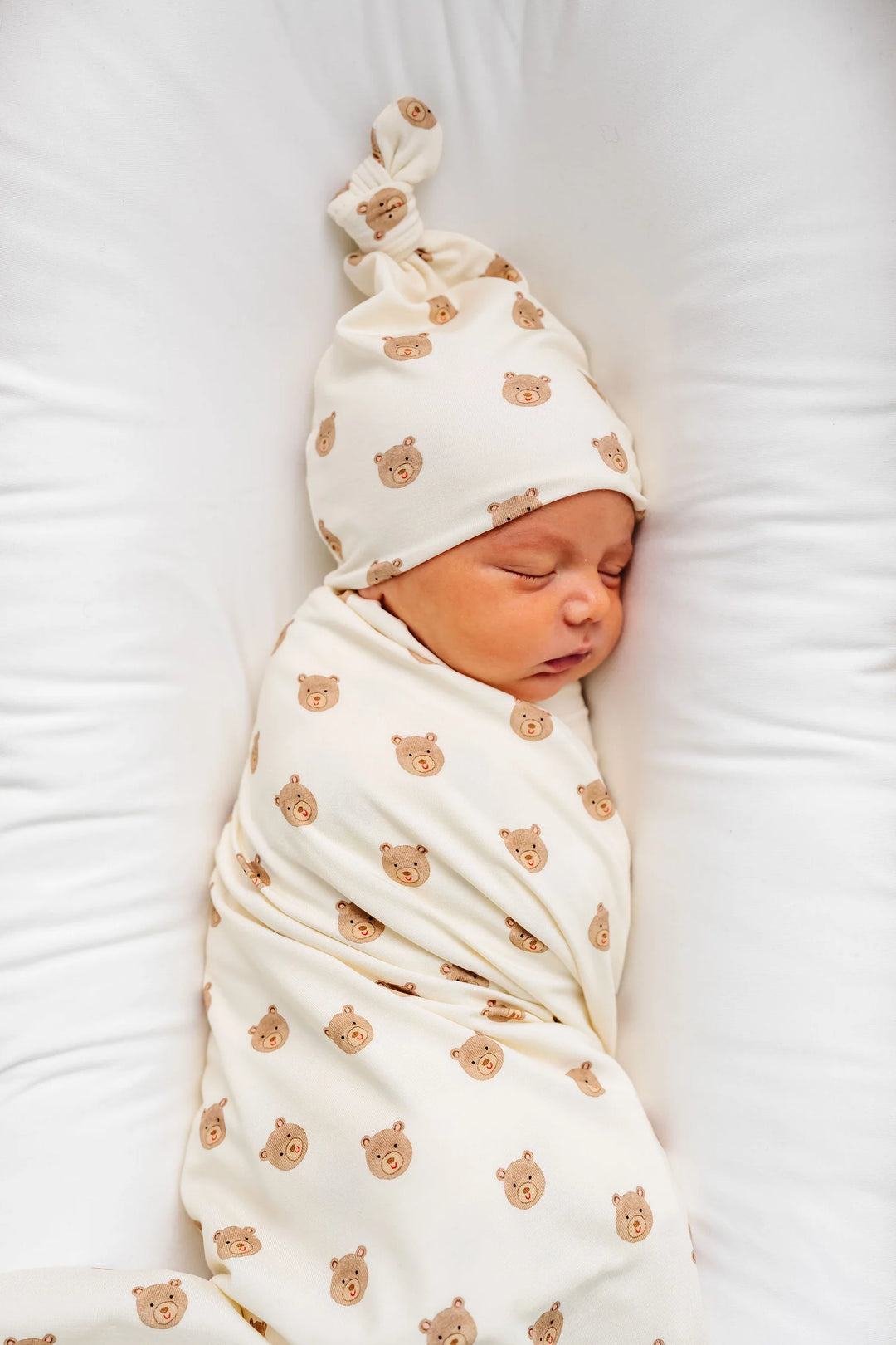 LOU LOU Swaddle Blanket • Teddy