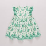 Cynthia Dress Kelly Green Eyelet