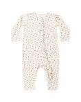ORGANIC Ruffle Jumpsuit Blue Ditsy