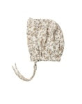 ORGANIC Woven Ruffle Bonnet Posy