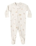 ORGANIC Zip Long Sleeve Sleeper Footie Fox Land