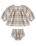 ORGANIC Mia Top + Bloomer Set Fall Plaid