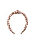 Knotted Headband Brick Check