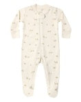 ORGANIC Zip Long Sleeve Sleeper Footie Pears