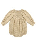 ORGANIC Eden Romper Butterscotch Floral