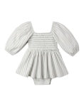ORGANIC Lainey Romper Cloud Stripe
