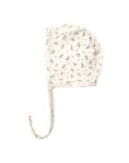 ORGANIC Baby Bonnet Blue Ditsy