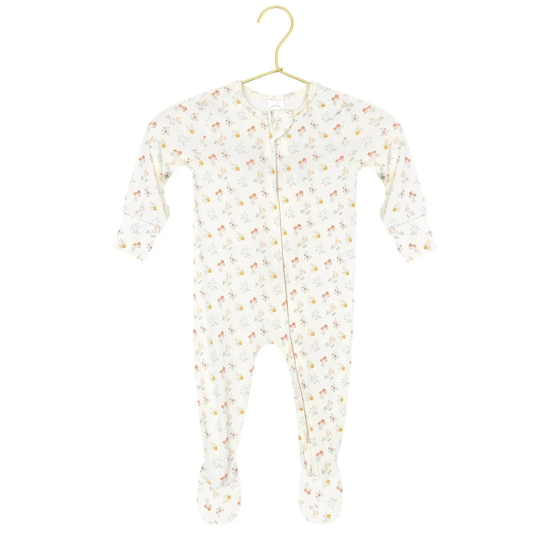 LOU LOU zipper footie • willow