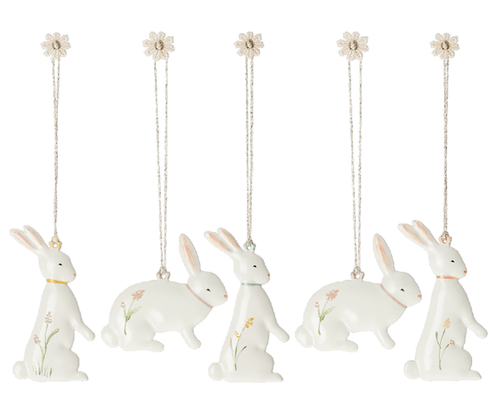 Bunny Ornament Set
