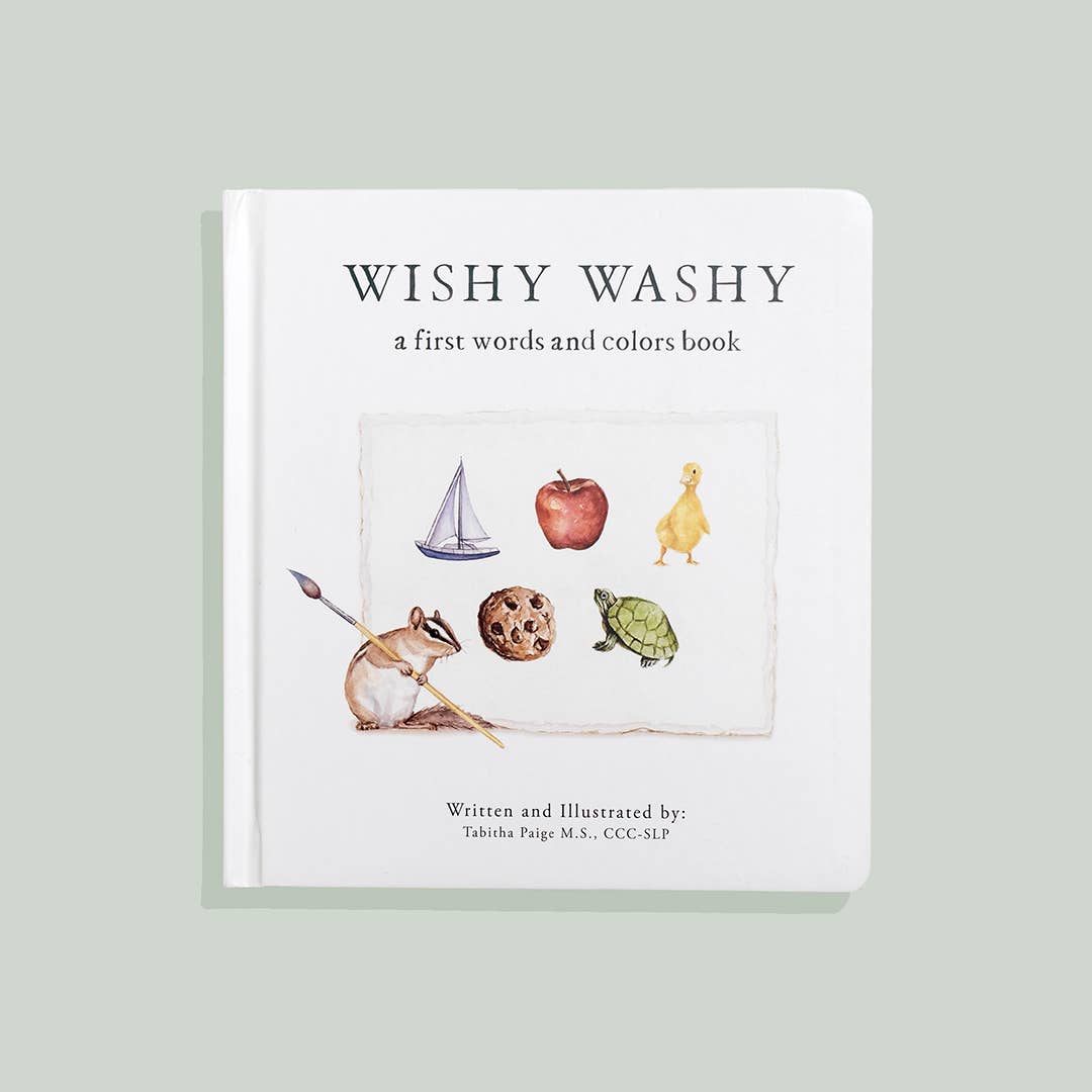 WISHY WASHY board book