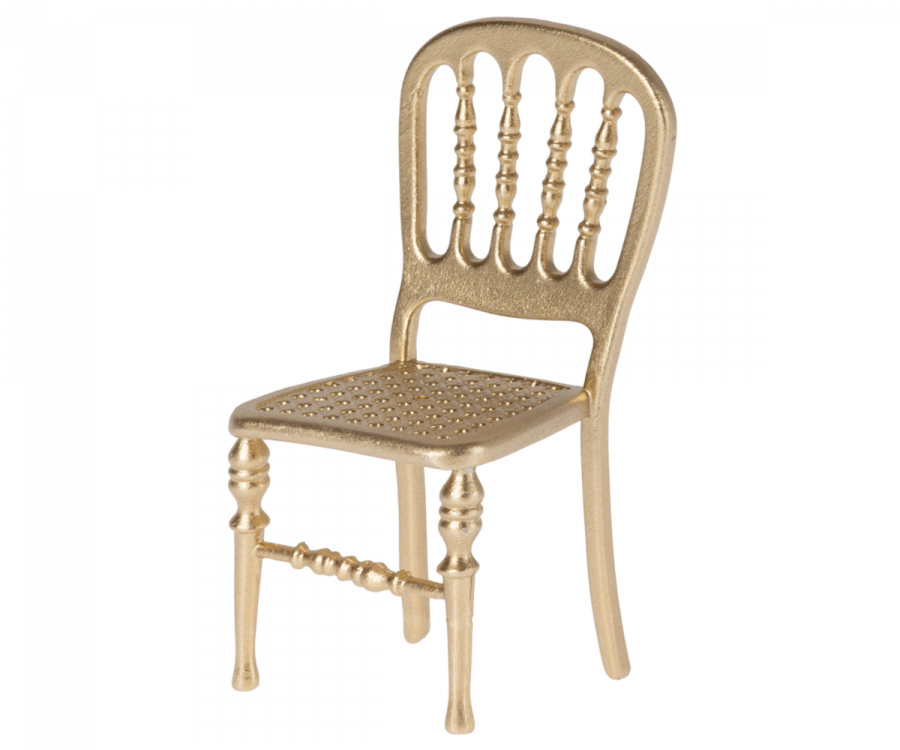 MAILEG dining chair | gold