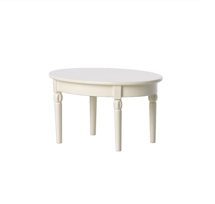 MAILEG Vintage Dining table ~ Mouse, Off-White