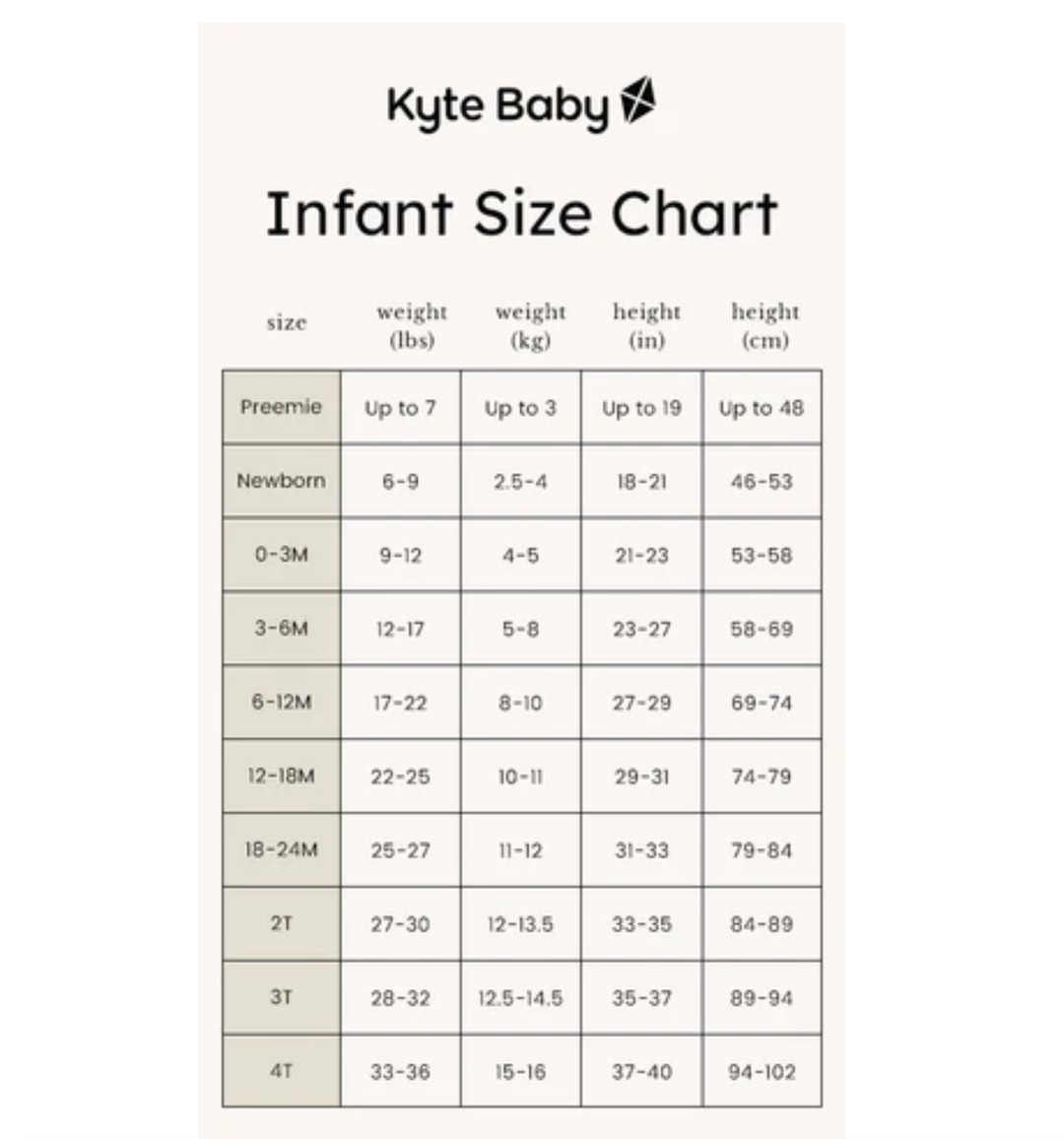KYTE BABY Zippered Footie in Fog